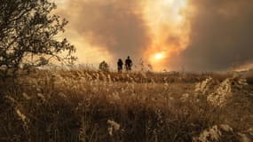 Incendie dans l'Aude, à Fabrezan, le 24 juillet 2021