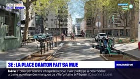 Lyon: la place Danton opère sa mue dans le 3e arrondissement