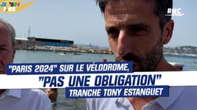 "Paris 2024" sur le Vélodrome, "ce n'est pas une obligation" tranche Tony Estanguet