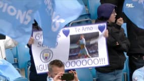 Manchester City : Agüero, une haie d'honneur pour son dernier match en PL