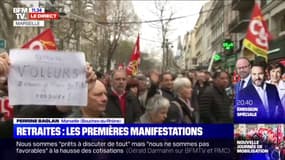 Manifestation contre la réforme des retraites: un cortège très dense s'élance à Marseille