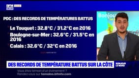 Pas-de-Calais: des records de températures battus