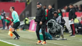 Jorge Sampaoli lors de Nice-Rennes, le 3 janvier 2025.