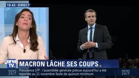 Anna Cabana face à David Revault d'Allonnes: Emmanuel Macron lâche ses coups
