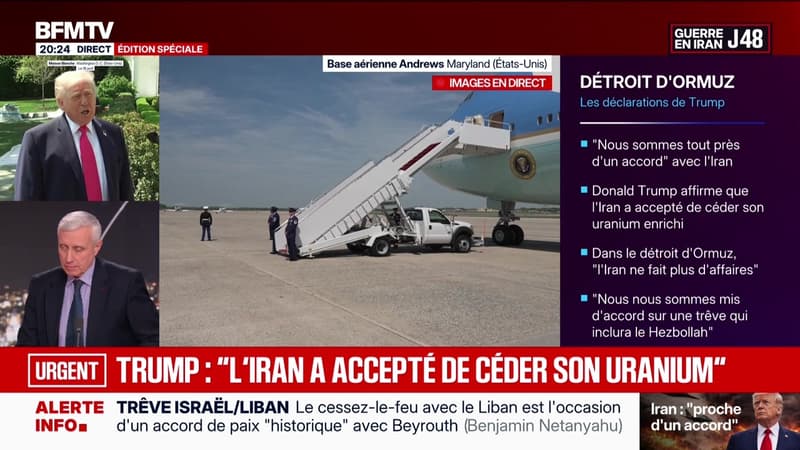 Édition Spéciale - Guerre au Moyen-Orient : Trump : "L'Iran a accepté de céder son uranium" - 16/04