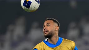 Neymar avant le match Al-Ain - Al-Hilal (4-2, Ligue des champions asiatique), le 21 octobre 2024