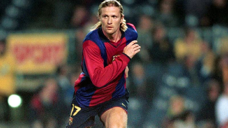 Emmanuel Petit au Barça
