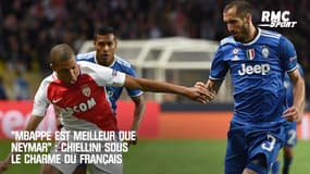 "Mbappé est meilleur que Neymar" : Chiellini sous le charme du Français du PSG
