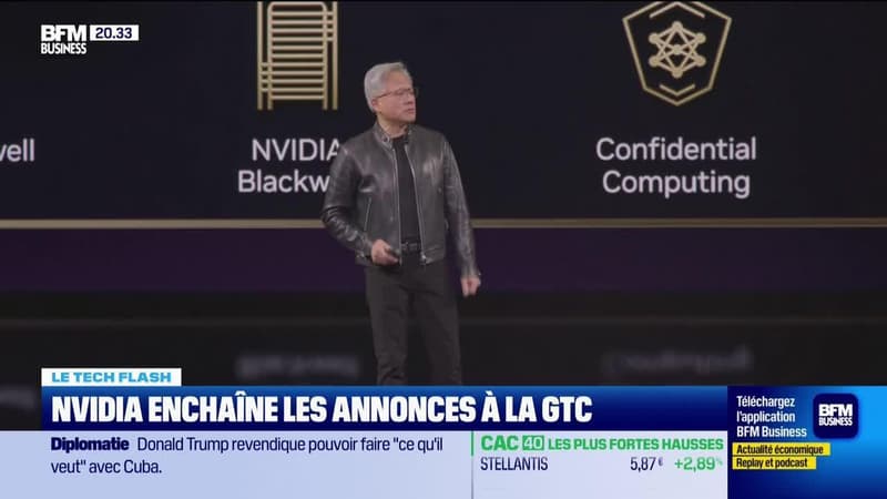 Le Tech Flash : Nvidia enchaîne les annonces à la GTC, par Julien Thibaud - 17/03