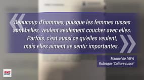Coupe du monde : "Comment séduire une femme russe", un manuel argentin crée la polémique