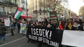 Une manifestation pro-palestine à Paris, le 2 décembre 2023