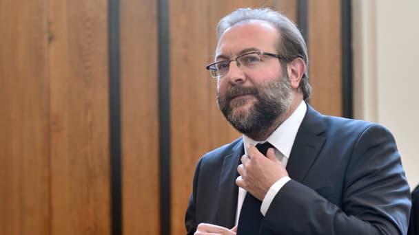 Gérard Dalongeville, à l'ouverture de son procès le 27 mai dernier, au tribunal de Béthune (Pas-de-Calais).