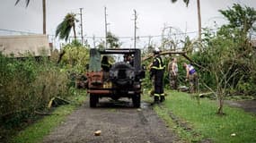 Photographie de Mayotte publiée par la Sécurité civile le 15 décembre 2024