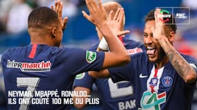 Mercato : Neymar, Mbappé, Ronaldo... les 10 joueurs achetés plus de 100 M€ 