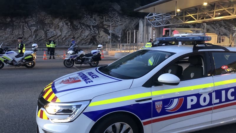Opération de police sur l'A57 (Photo d'illustration)