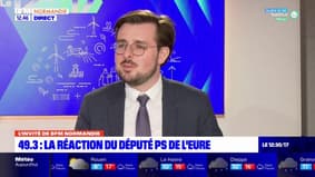 Retraites: le 49.3, un "coup de force anti-démocratique" selon le député de l'Eure