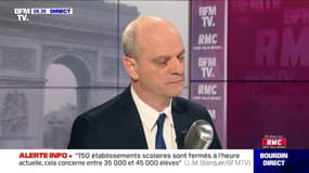 "C'est un phénomène grave, mais ce n'est pas non plus le choléra ou Ebola" - Jean-Michel Blanquer