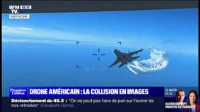 L'armée américaine diffuse des images de l'interception de son drone par l'armée russe au-dessus de la mer Noire