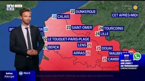 Météo Nord-Pas-de-Calais: un ciel lumineux bien que nuageux, jusqu'à 24°C à Tourcoing
