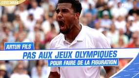 JO 2024 / Tennis : “Je ne vais pas en tournoi pour faire de la figuration”, annonce Fils