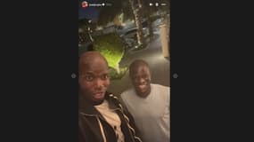 Les retrouvailles entre Paul Pogba et N'Golo Kanté, le 14 octobre 2025