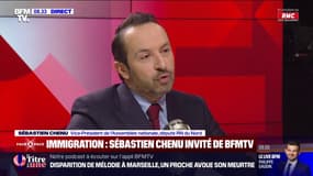 Loi immigration: "Ce texte va dans le sens de ce que nous défendons depuis toujours", affirme Sébastien Chenu 