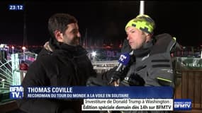 Arrivée du Vendée Globe: "Armel Le Cléac'h m'a beaucoup inspiré", Thomas Coville