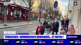 Paris: de nombreuses demandes pour installer des terrasses éphémères sont refusées