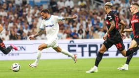 Jonathan CLAUSS lors de Marseille-Bayer Leverkusen le 2 août 2023