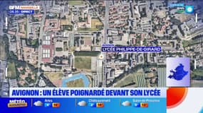 Avignon : un élève agressé à l'arme blanche devant son lycée