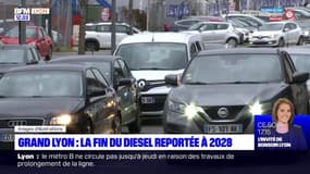 Métropole de Lyon: l'interdiction des véhicules diesel reportée à 2028