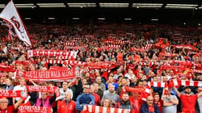 Les tribunes de Liverpool