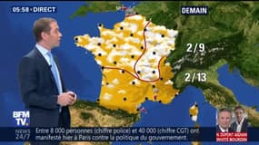 Météo: un samedi ensoleillé mais un dimanche pluvieux en perspective 