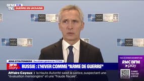 Jens Stoltenberg: "Le président Poutine tente d'utiliser l'hiver comme arme de guerre"