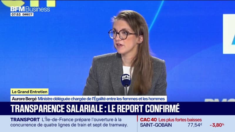 Transparence salariale : le report confirmé