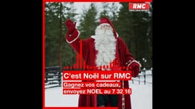 C’est déjà noël sur RMC: gagnez vos cadeaux!