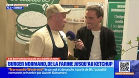 Salon de l'Agriculture: un burger 100% normand avec le restaurant de la Seine-Maritime