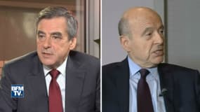 François Fillon et Alain Juppé