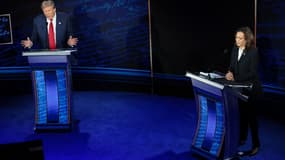 Donald Trump et Kamala Harris lors du débat du mardi 10 septembre 2024