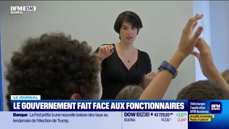 Le gouvernement fait face aux fonctionnaires