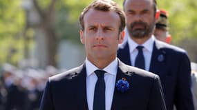 Emmanuel Macron, le 8 mai 2018. 