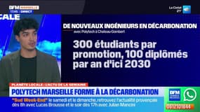 Planète locale du mercredi 25 septembre - Polytech Marseille forme à la décarbonation