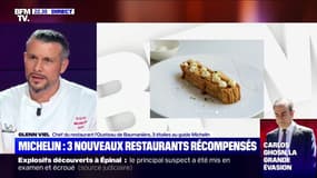 "Ce qui m'intéresse, c'est de créer des plats qui sont les miens": le chef Glenn Viel a obtenu sa troisième étoile au guide Michelin