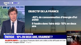 ÉDITO - L'objectif de réduction de consommation d'énergie de 10% est-il trop ambitieux? 