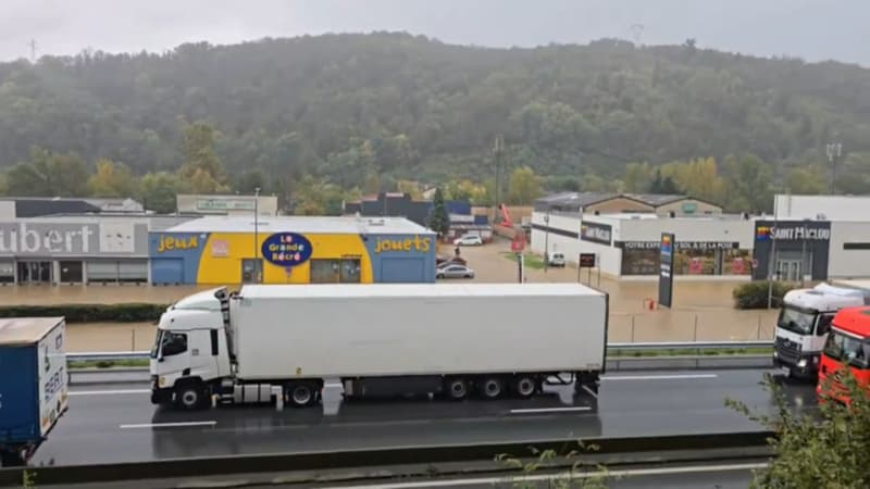 Crues: la vigilance rouge activée pour le Gier (1/1)