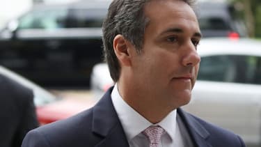 Michael Cohen, ex-avocat de Donald Trump, arrive au Sénat pour être auditionné, le 17 septembre 2017.