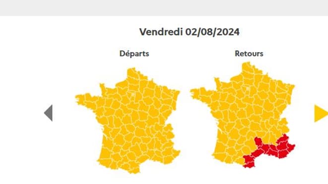 La circulation vendredi La circulation vendredi