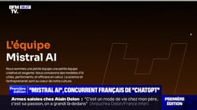"Mistral AI", l'intelligence artificielle française qui concurrence "Chat GPT" 