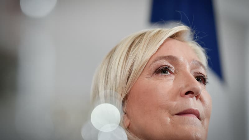 Marine Le Pen se veut sereine face à la menace Eric Zemmour.