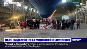 La Manche: de la montgolfière accessible aux personnes handicapées